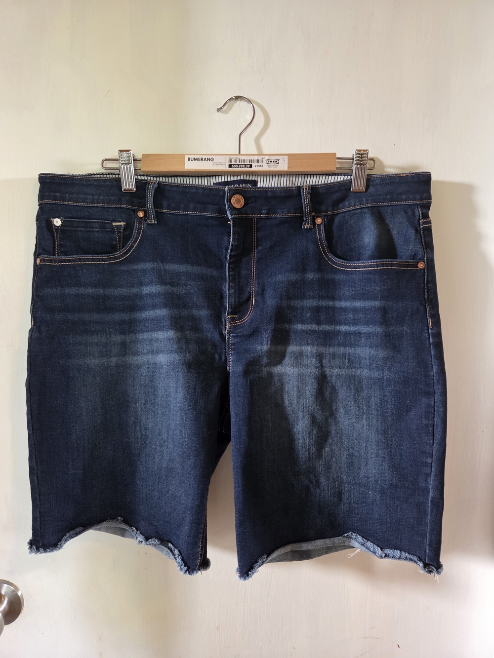 U.S. Polo Assn. Dark Blue Denim Jean Shorts